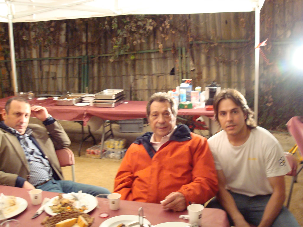 Miquel Humbert con Sancho Gracia